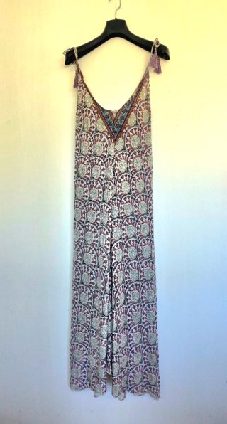 Vestido Maxi Estampado Boho Hippie