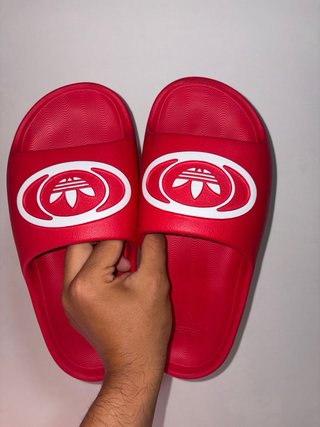 Chanclas Adidas Rojas