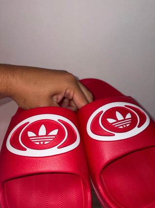 Chanclas Adidas Rojas