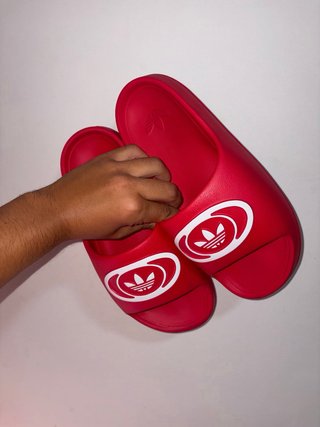 Chanclas Adidas Rojas