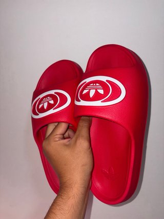 Chanclas Adidas Rojas