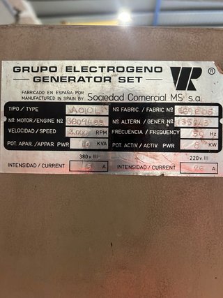 Generador Diesel Lombardini