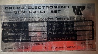 Generador Diesel Lombardini