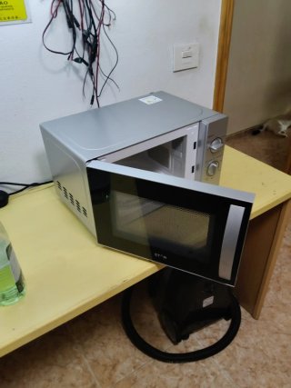 Microondas STAR plateado