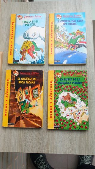 Lote de libros de Geronimo Stilton