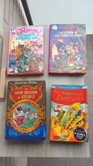 Lote de libros de Geronimo Stilton