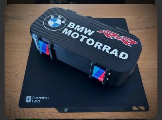 Caja de herramientas para moto