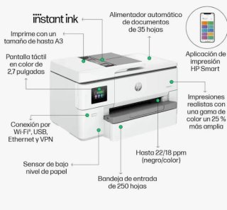 Impresora HP OfficeJet Pro 9720e nueva