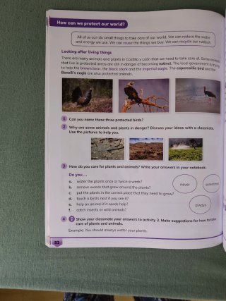 Libro Natural Sciences, de Oxford. 5 primaria.