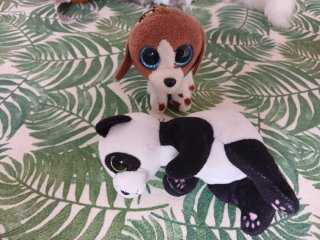 Lote 17 peluches animales