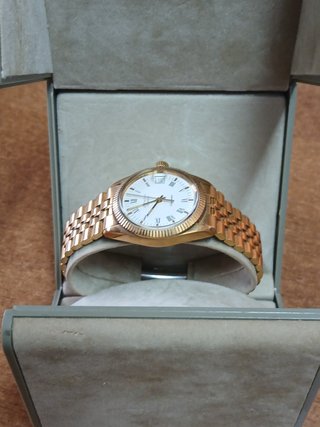 Orologio Zenith Captain Quartz Vintage Placcato Or
