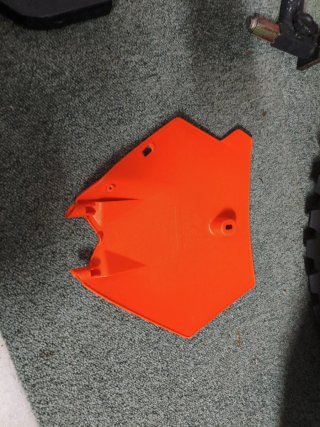 Careta guíacadenas KTM Naranja