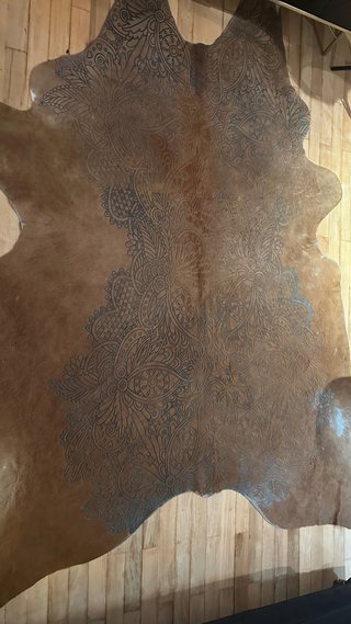 Alfombra Piel Vaca Maisons du Monde JOHN 170x240