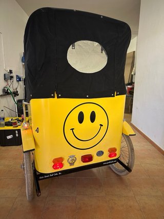 Bicicleta Eléctrica Triciclo Amarillo
