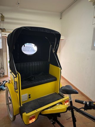 Bicicleta Eléctrica Triciclo Amarillo