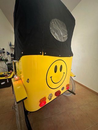 Bicicleta Eléctrica Triciclo Amarillo