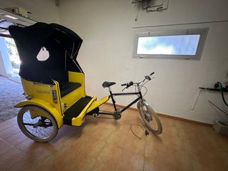 Bicicleta Eléctrica Triciclo Amarillo