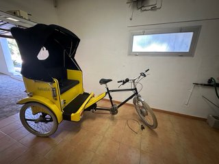 Bicicleta Eléctrica Triciclo Amarillo