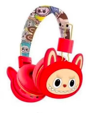 Cuffie Bluetooth Wireless Multicolore e Rosse