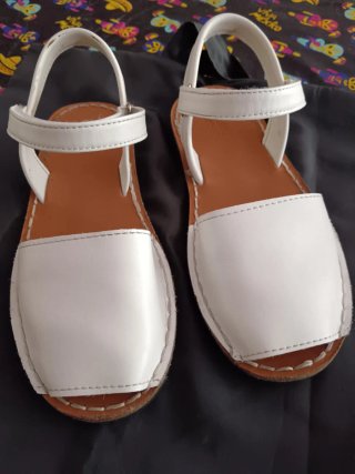 Sandalias Niña Blancas
