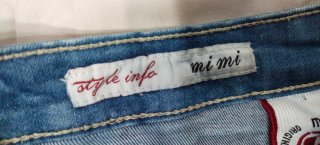 Shorts Vaqueros Mimi Talla S Desgastados