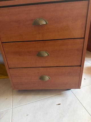 Cajonera de escritorio 3 cajones