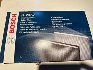 Filtro Habitáculo Bosch R2357