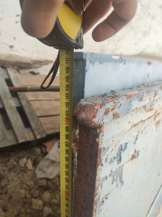 Puerta Metálica - 2,75 x 2,20 m- Muy robusta