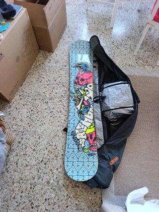 Tabla Snowboard con Funda