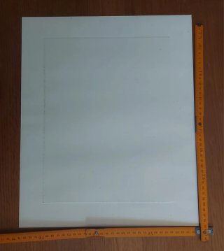 Litografia d'autore rara Morone