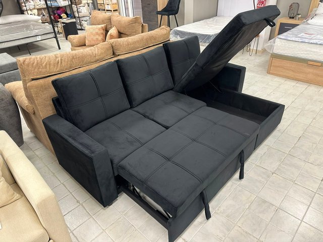 Sofá Cama Negro