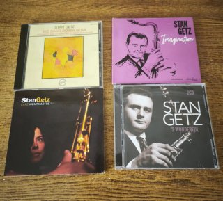 Lote 4 CDs Jazz Stan Getz