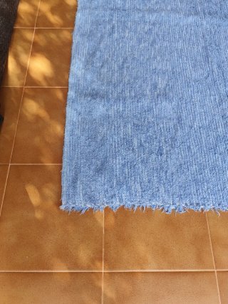 Jarapa di lana blu