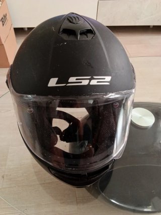 Lote 3 cascos de moto LS2 y Unik
