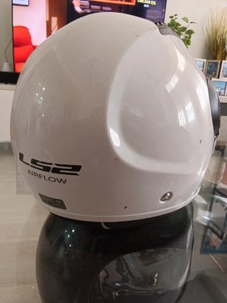 Lote 3 cascos de moto LS2 y Unik