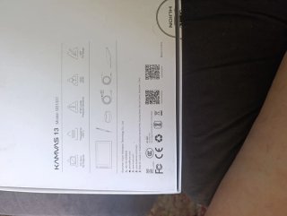 Huion Kamvas /13 Tableta Gráfica Negra