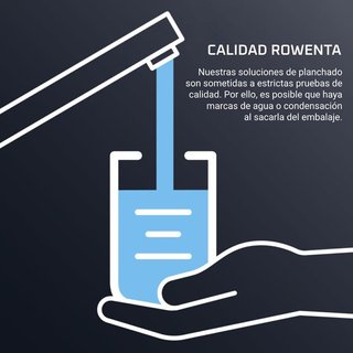 Plancha de Vapor Rowenta Effective+ 2400W