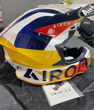 Casco Airoh Twist 2.0 lift White gloss