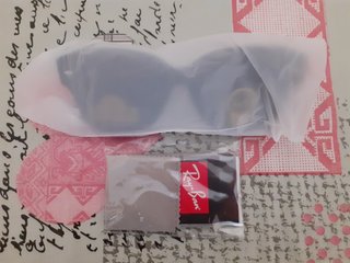 Gafas sol Ray Ban negras RB 2186 a estrenar