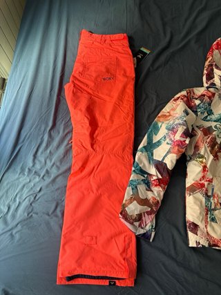 Pantalón de Nieve Roxy Naranja Chaqueta de nieve