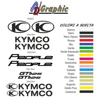 Kit Adesivi Kymco People