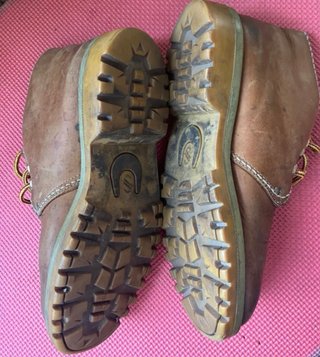 Botas de cuero café Panamá