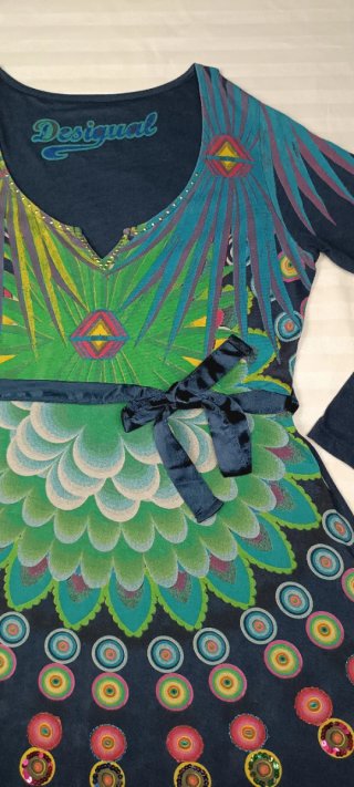 Vestido Desigual Algodón Talla XXL