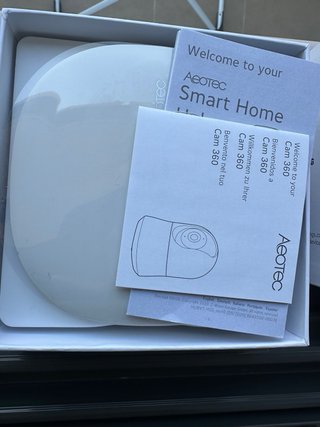 Aeotec Cam 360 Cámara Seguridad SmartThings