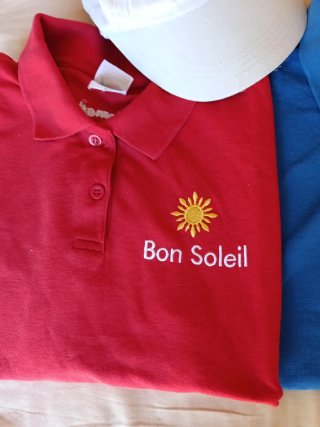 2 Polos Bon Soleil Manga Corta Talla L