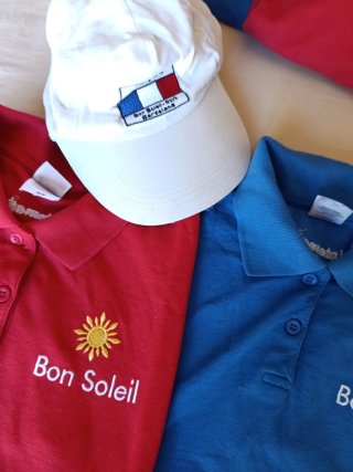 2 Polos Bon Soleil Manga Corta Talla L