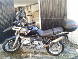 BMW R1100GS Negra