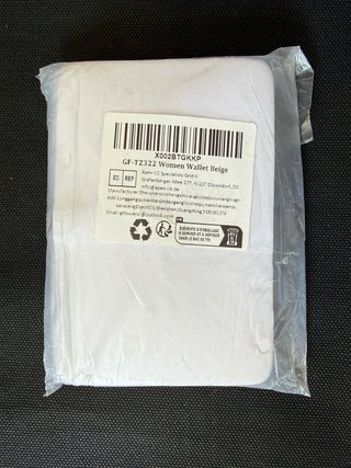 Cartera Mujer Cuero PU Hoja