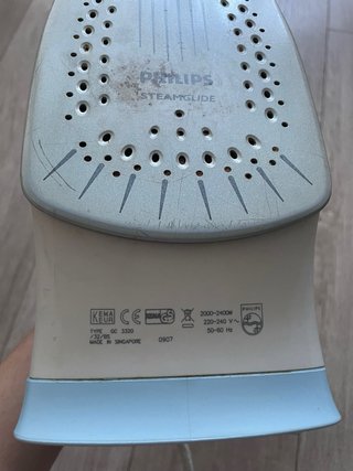 Plancha de ropa Philips azul