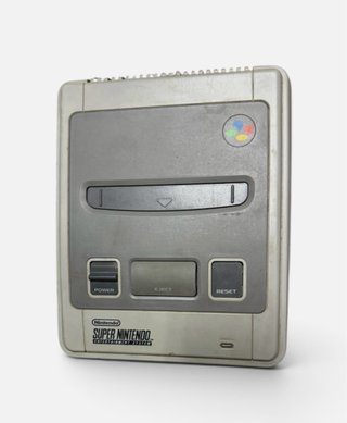 Super Nintendo SNSP-001A (FRA) Gris/Beige,cables y